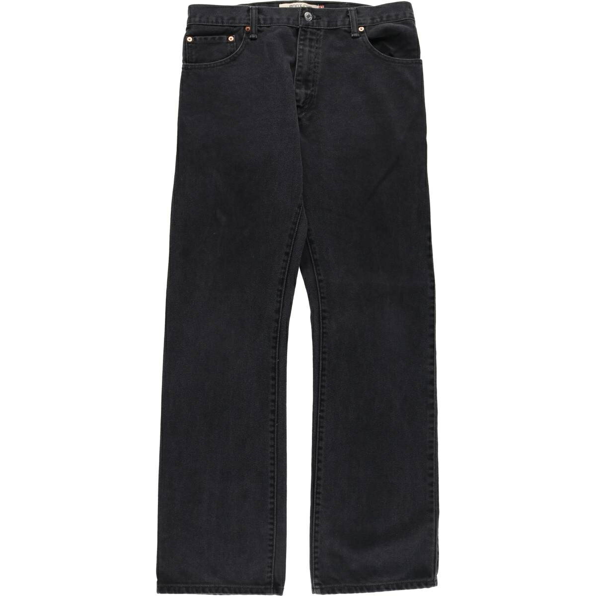 古着 リーバイス Levi's 517 BOOT CUT ブラックデニム ブーツカットデニムパンツ メンズw34相当 /eaa552801 【中古】 【250524】