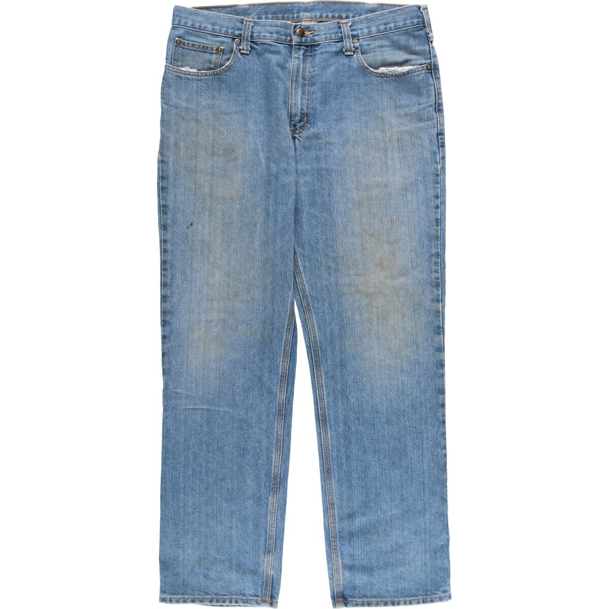 Rakuten - 古着 カーハート Carhartt RELAXED FIT ストレートデニムパンツ メンズw36相当 /eaa552821 【中古】 【250530】 【SS2603_10】