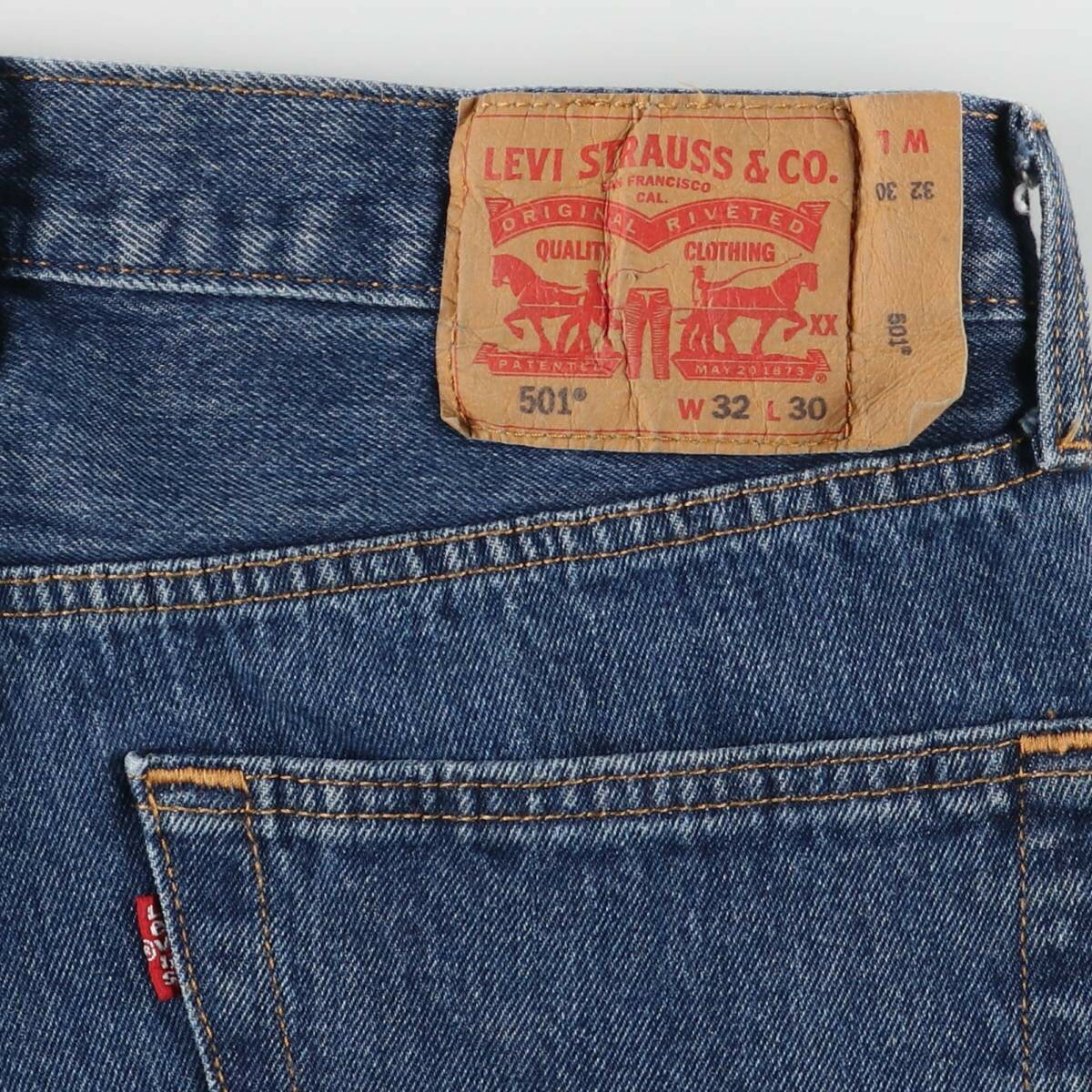 古着 リーバイス Levi's 501 ストレートデニムパンツ メンズw33相当 /eaa552861 【中古】 【250531】