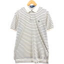 古着 ラルフローレン Ralph Lauren POLO by Ralph Lauren 半袖 ボーダー ポロシャツ メンズM相当 /eaa552964 【中古】 【250530】