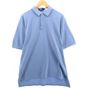 古着 90'S ラルフローレン Ralph Lauren POLO by Ralph Lauren 半袖 ポロシャツ USA製 メンズL相当 /eaa552981 【中古】 【250530】