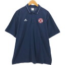 古着 アディダス adidas 半袖 ポロシャツ メンズL相当 /eaa553107 【中古】 【250530】