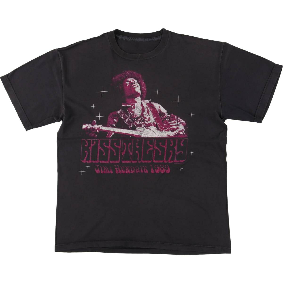 海外俱樂部（德國） - 古着 JIMI HENDRIX ジミヘンドリックス バンドTシャツ バンT メンズM相当 /eaa553158 【中古】 【250601】 【SS2603_30】