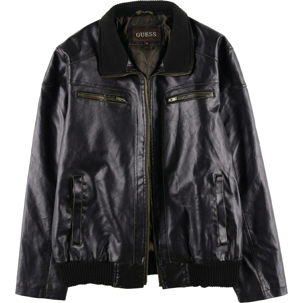 【中古】古着ゲスGuess中綿入り...