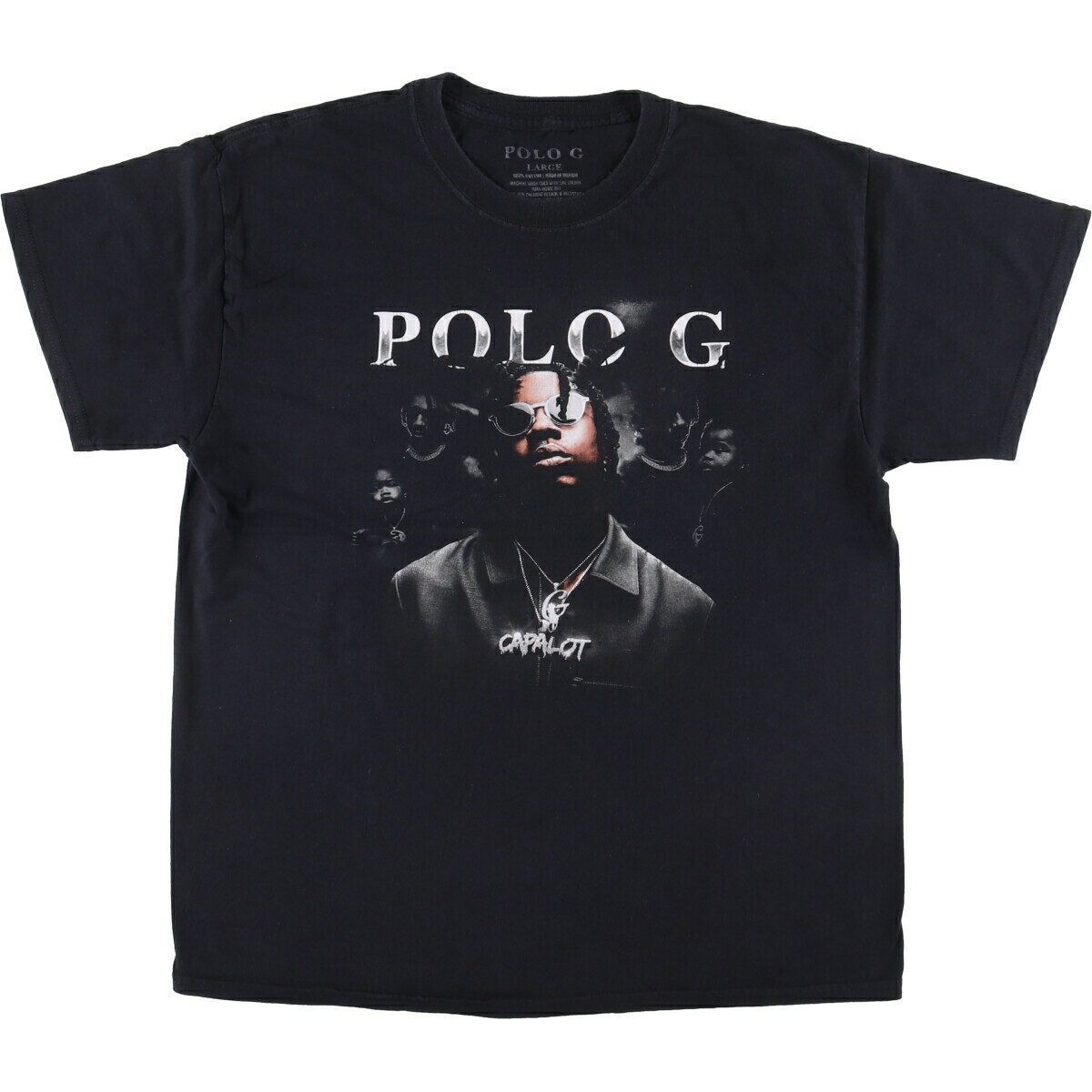 Rakuten - 古着 POLO G ポロジー ラップTシャツ ラップT メンズL相当 /eaa553436 【中古】 【250606】 【SS2603_30】