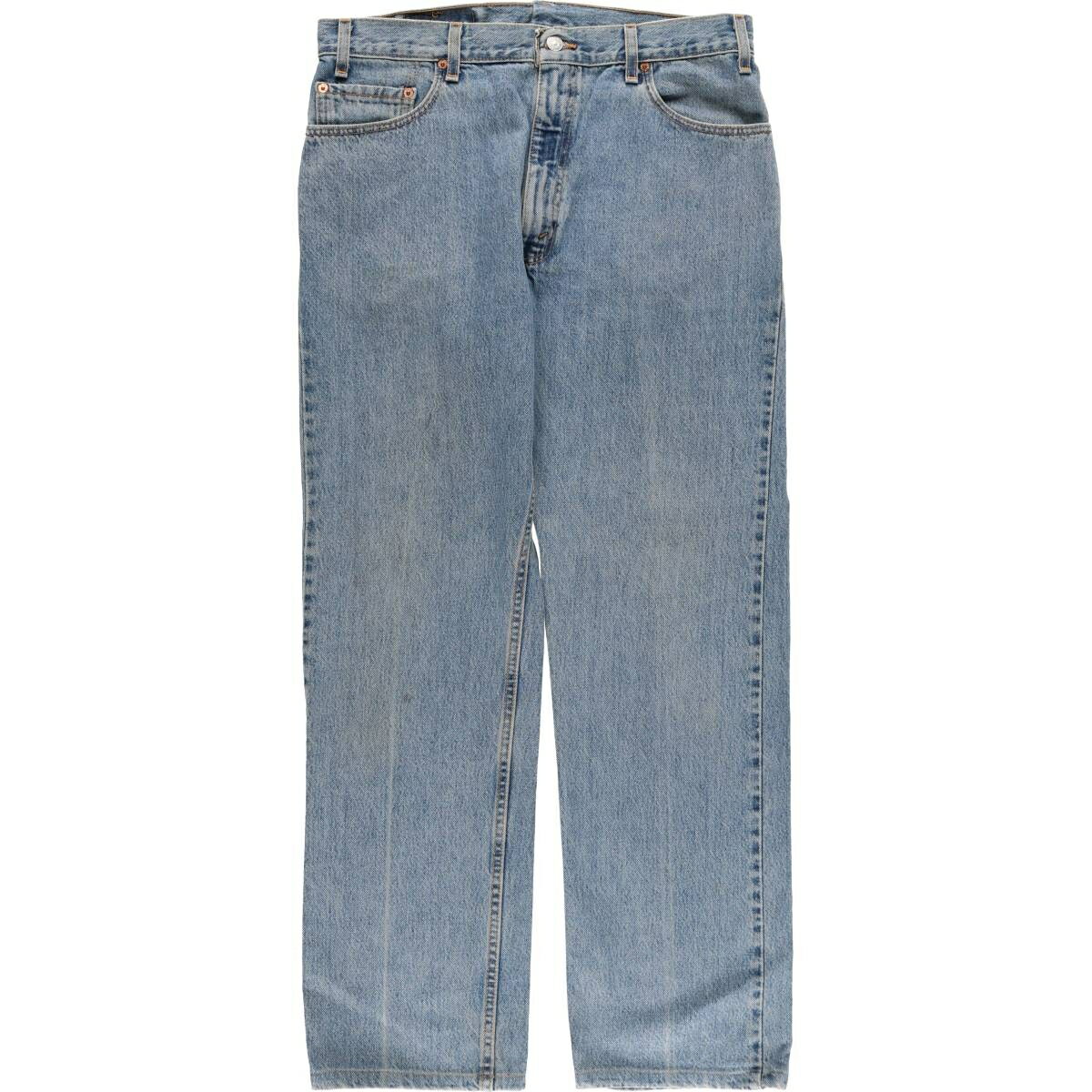 古着 00'S リーバイス Levi's 505 REGULAR FIT STRAIGHT LEG テーパードデニムパンツ USA製 メンズw35相当 /eaa553623 【中古】 【250602】 【SS2603_30】 ブルー系 春夏秋冬