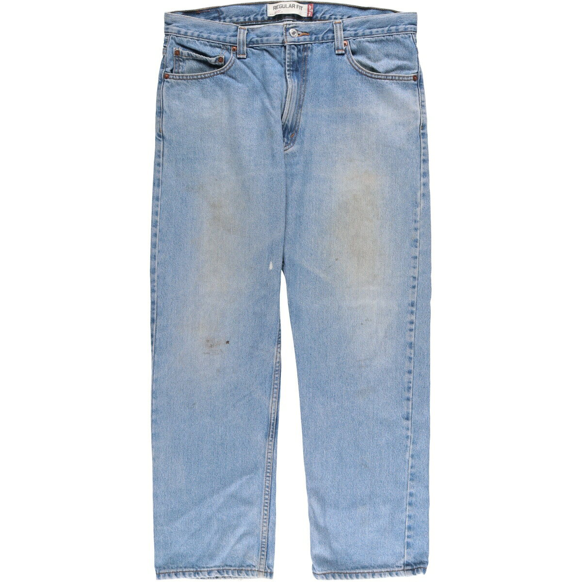 古着 リーバイス Levi's 505 REGULAR FIT テーパードデニムパンツ メンズw36相当 /eaa553630 【中古】 【250602】 【SS2603_30】 ブルー系 春夏秋冬