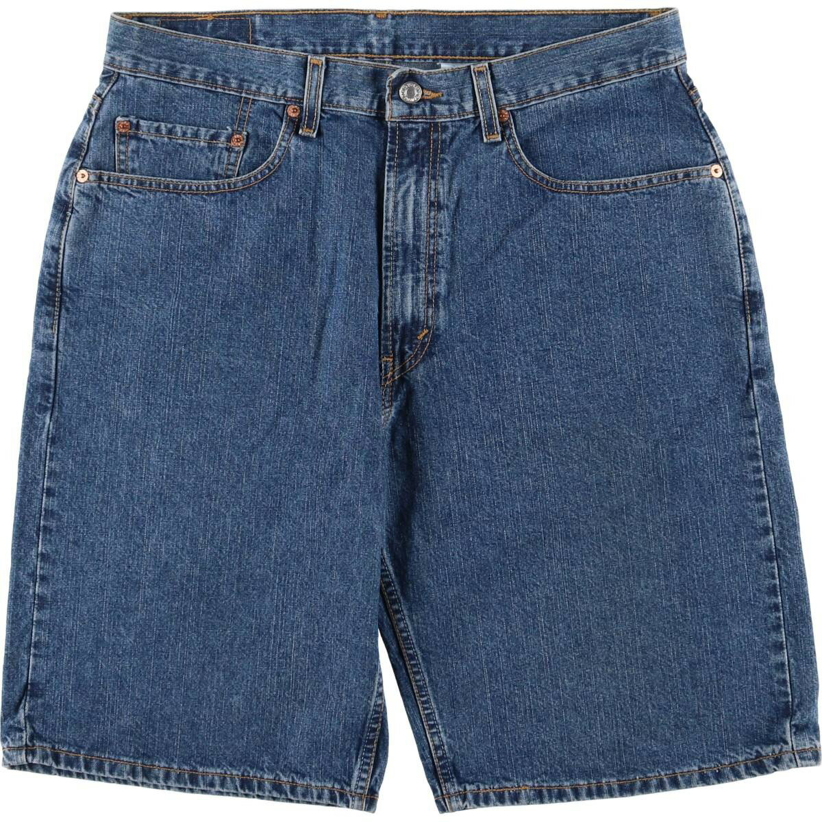 古着 リーバイス Levi's 569 LOOSE STRAIGHT デニムショーツ ハーフパンツ メンズw35相当 /eaa553656 【中古】 【250609】