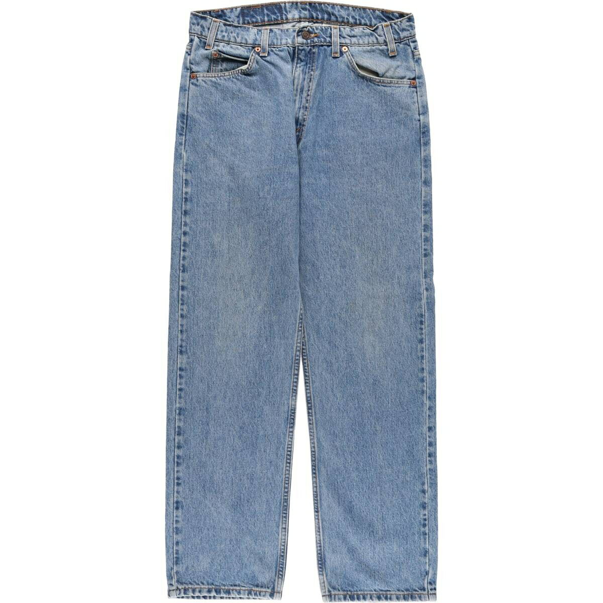 古着 90'S リーバイス Levi's 505 REGULAR FIT STRAIGHT LEG オレンジタブ テーパードデニムパンツ メンズw32相当 ヴィンテージ /eaa553683 【中古】 【250616】 【SS2603_10】 ブルー系 春夏秋冬