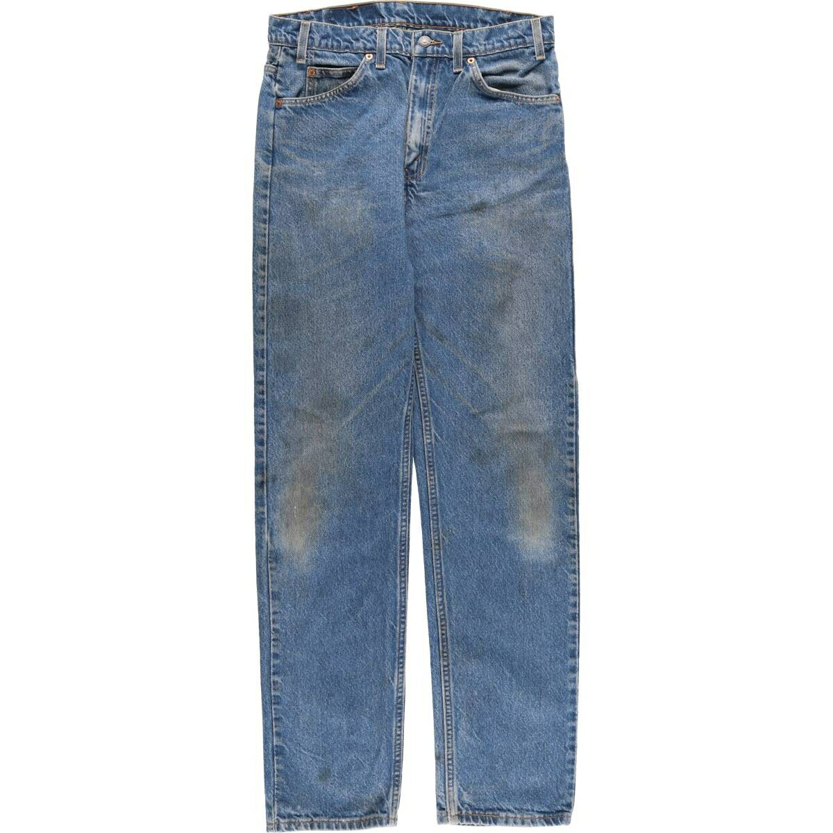 古着 90'S リーバイス Levi's 505 REGULAR FIT STRAIGHT LEG 505-0215 オレンジタブ テーパードデニムパンツ メンズw31相当 ヴィンテージ /eaa553745 【中古】 【250607】 【SS2603_10】 ブルー系 春夏秋冬