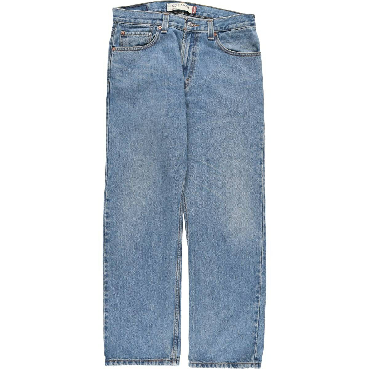 古着 リーバイス Levi's 505 REGULAR FIT テーパードデニムパンツ メンズw33相当 /eaa553750 【中古】 【250607】 【SS2603_30】 ブルー系 春夏秋冬