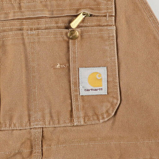 古着 カーハート Carhartt ダブルニー ダック オーバーオール メンズw38相当 /eaa553790 【中古】 【250531】