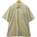 古着 00'S エディーバウアー Eddie Bauer 半袖 コットン チェックシャツ ボックスシャツ メンズL相当 /eaa553881 【中古】 【250531】(4)