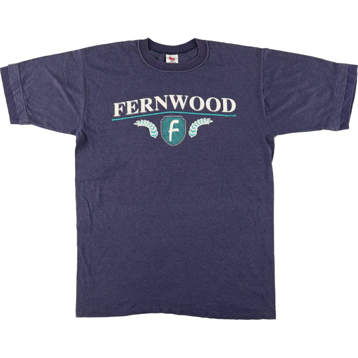 Rakuten - 古着 TSM ボーダー柄 プリントTシャツ USA製 メンズL相当 ヴィンテージ /eaa554017 【中古】 【250603】 【SS2603_30】