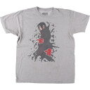 古着 RIPPLE JUNCTION NARUTO SHIPPUDEN ナルト疾風伝 うちはイタチ アニメ キャラクタープリントTシャツ メンズL相当 /eaa554032 【中古】 【250606】