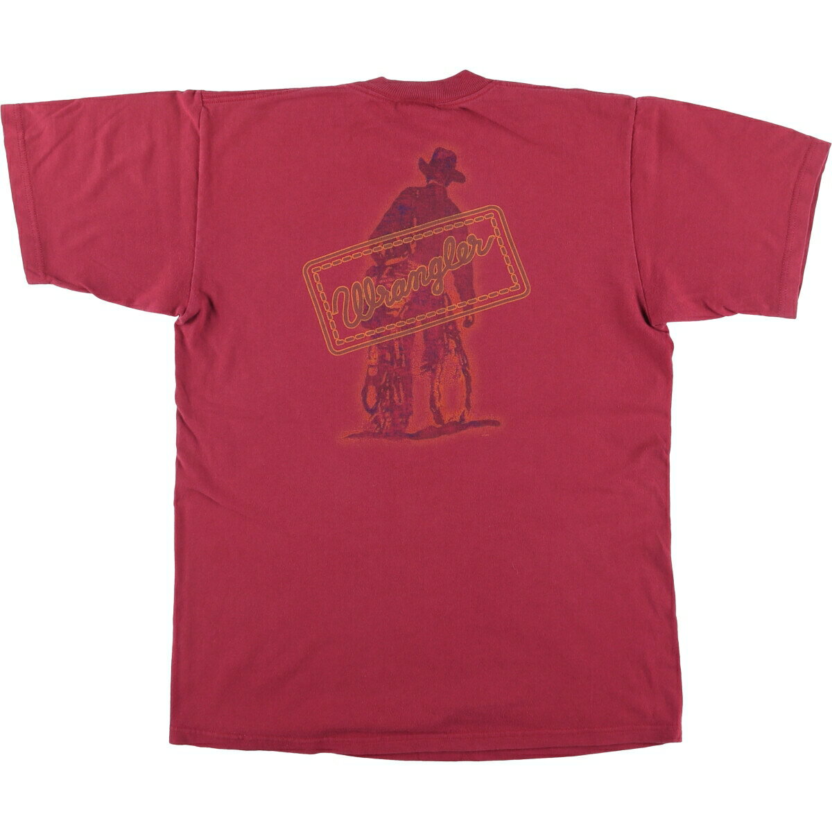 古着 ラングラー Wrangler 半袖 プリントTシャツ メンズM相当 /eaa554053 【中古】 【250615】