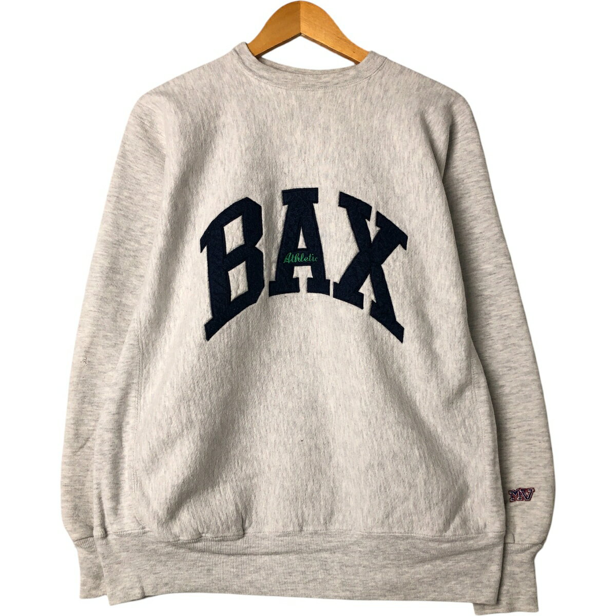 古着 90'S MV SPORT カレッジスウェットシャツ トレーナー USA製 メンズL相当 ヴィンテージ /eaa554097 【中古】 【250621】 【ss2601_10】