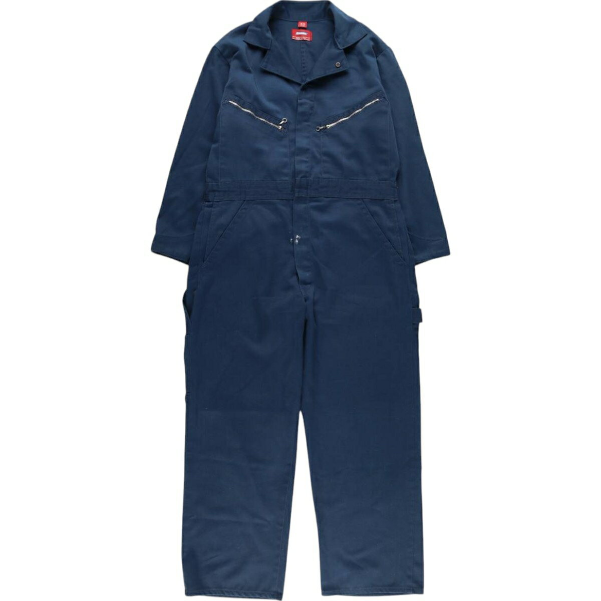 古着 70'S ディッキーズ Dickies 長袖 オールインワン つなぎ USA製 メンズM相当 ヴィンテージ /eaa554107 【中古】 【250606】