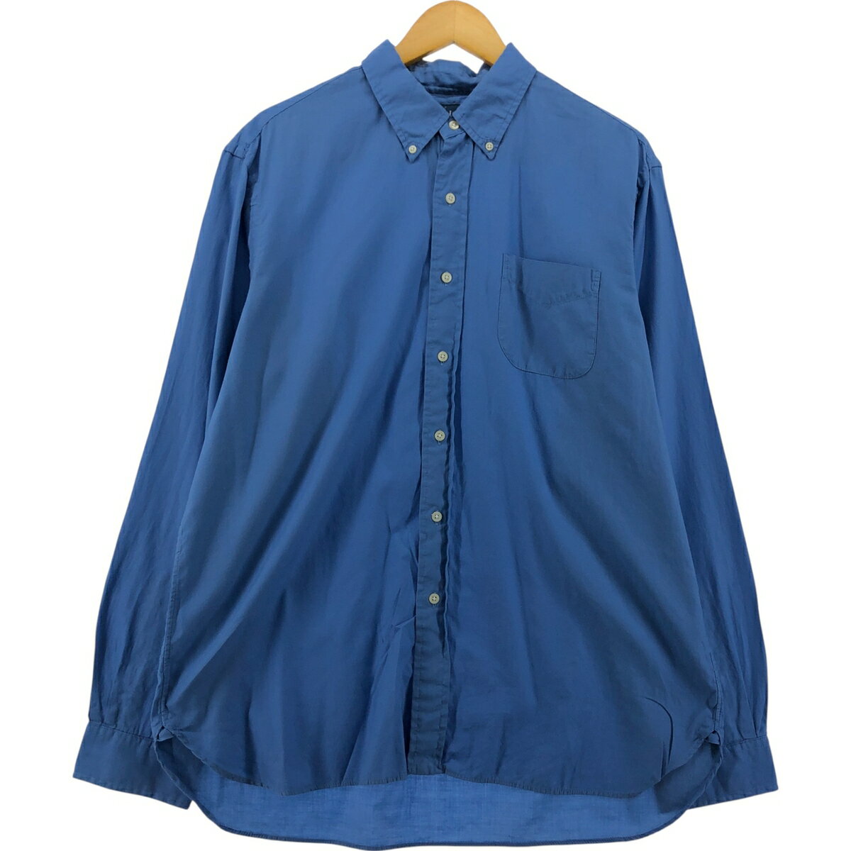 乐天商城 - 古着 ラルフローレン Ralph Lauren CUSTOM FIT 長袖 ボタンダウンシャツ メンズXL相当 /eaa554369 【中古】 【250607】 【SS2606_10】