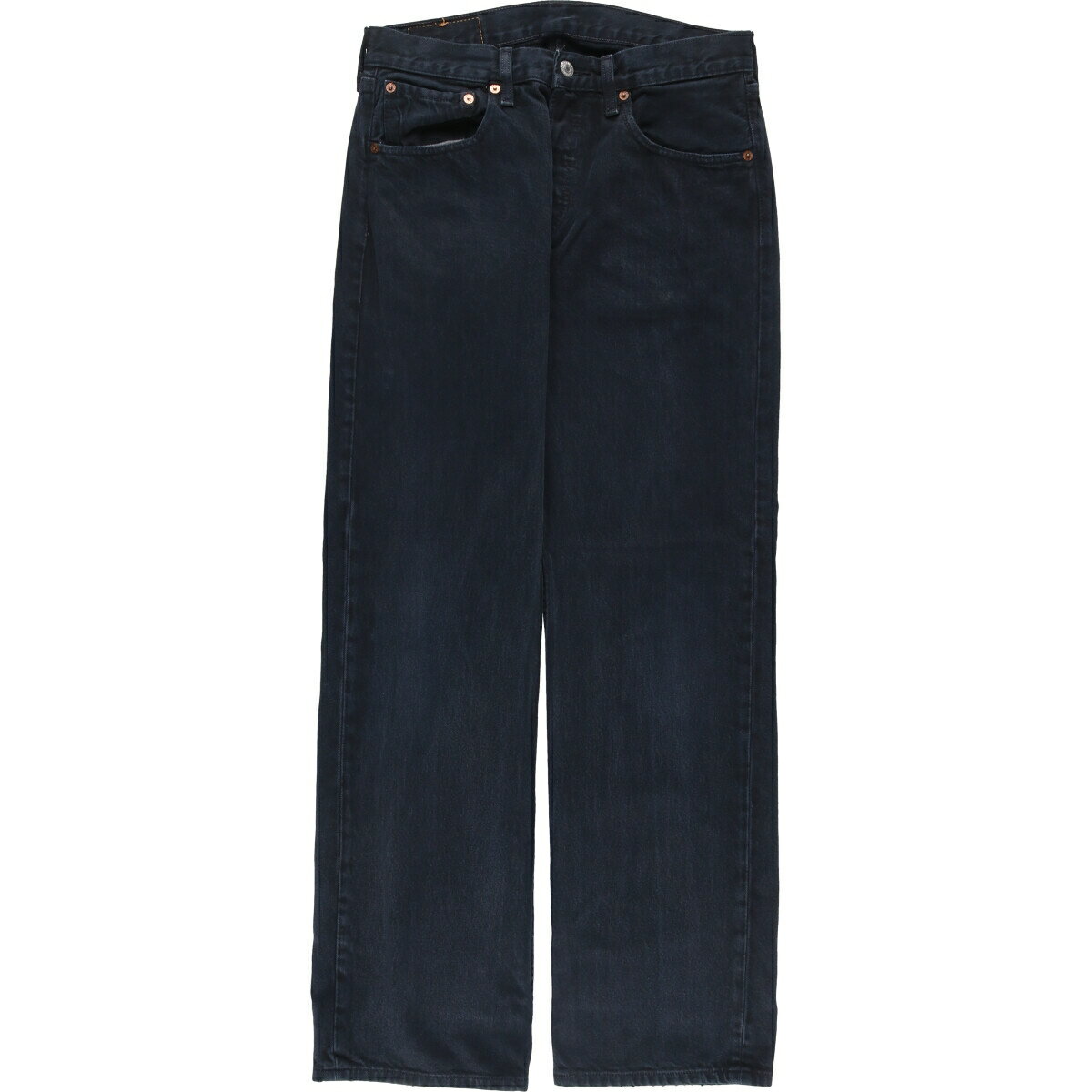 古着 00'S リーバイス Levi's 501 ブラックデニム ストレートデニムパンツ メンズw31相当 /eaa554400 【中古】 【250601】 【SS2603_30】