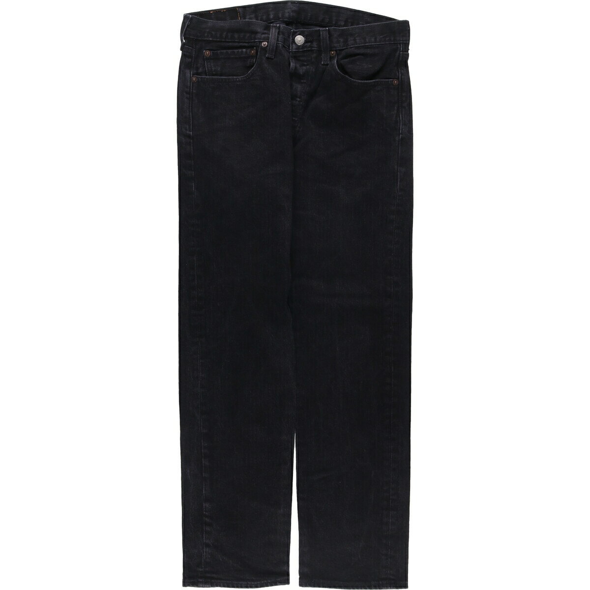 古着 リーバイス Levi's 501 ブラックデニム ストレートデニムパンツ メンズw32相当 /eaa554413 【中古】 【250601】 【ss2601_30】