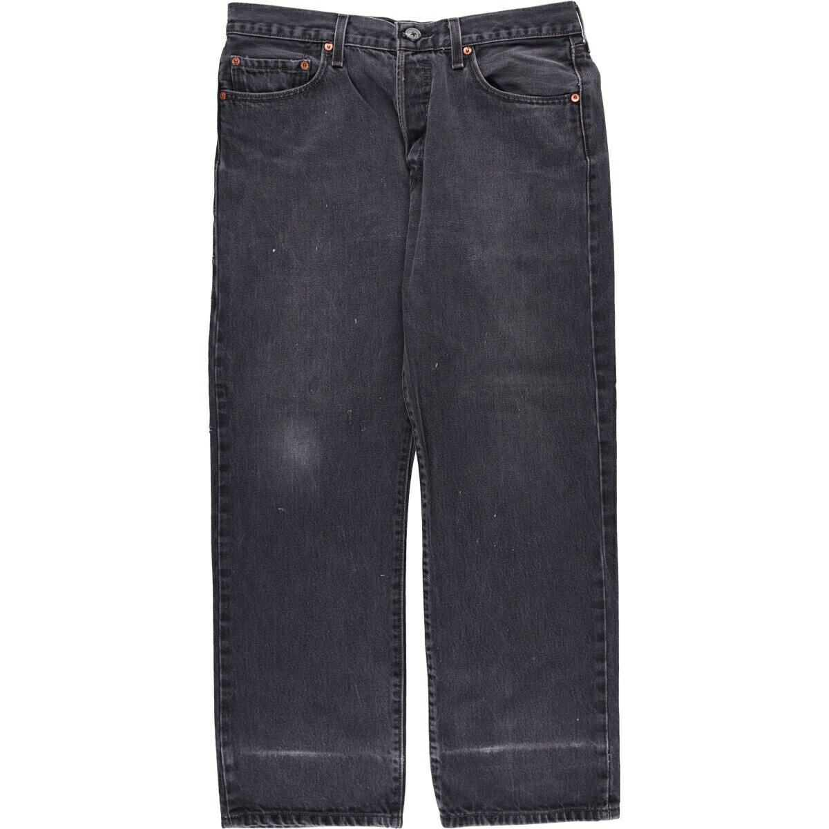 古着 リーバイス Levi's 501 ブラックデニム ストレートデニムパンツ メンズw33相当 /eaa554426 【中古】 【250622】 【SS2603_30】