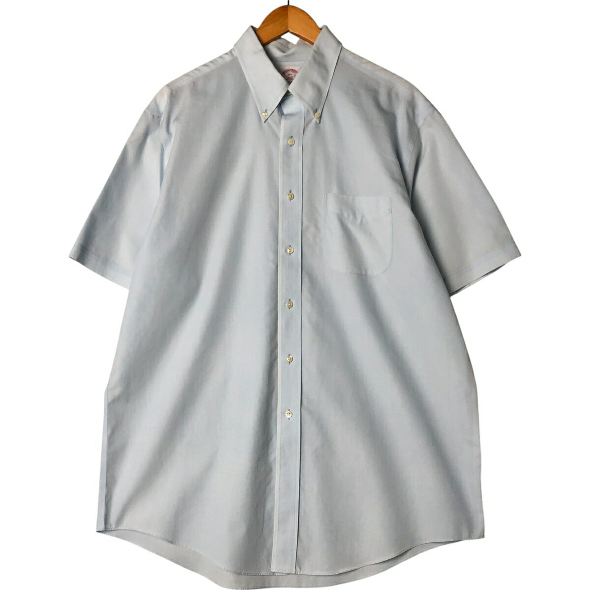 乐天商城 - 古着 ブルックスブラザーズ Brooks Brothers 346 半袖 ボタンダウンシャツ メンズL相当 /eaa554463 【中古】 【250606】 【SS2606_30