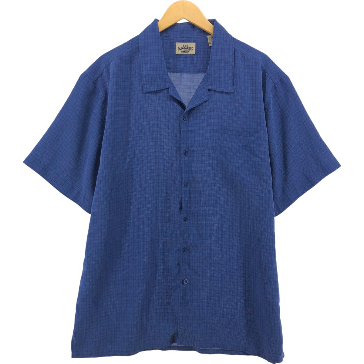古着 リー Lee DUNGAREES 半袖 オープンカラー レーヨンシャツ ボックスシャツ メンズXL相当 /eaa554513 【中古】 【250531】 【SS2603_30】(4.0)