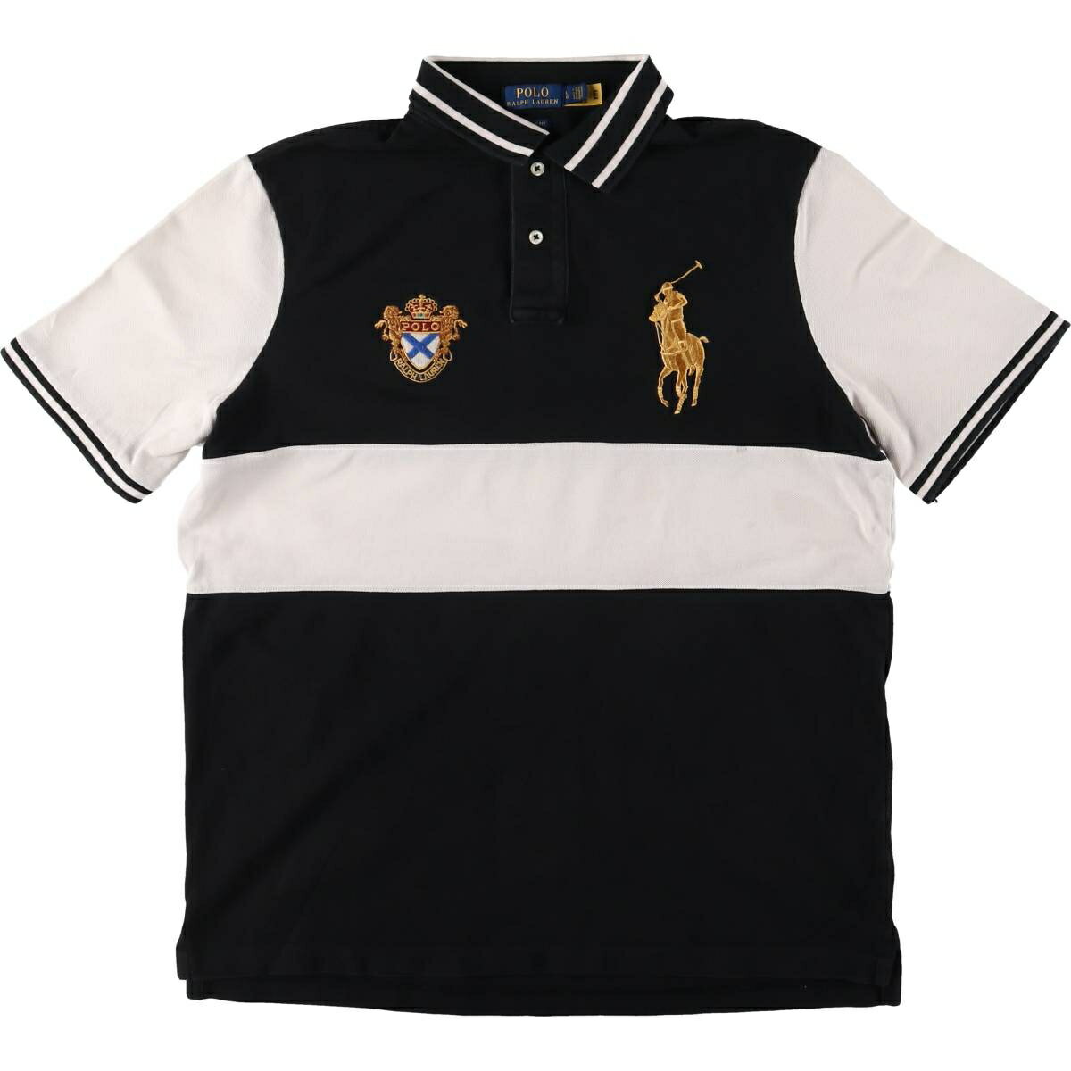 古着 ラルフローレン Ralph Lauren POLO RALPH LAUREN CLASSIC FIT ビッグポニー 半袖 ポロシャツ メンズL相当 /eaa554667 【中古】 【250613】