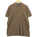 古着 ラルフローレン Ralph Lauren POLO by Ralph Lauren 半袖 ポロシャツ メンズM相当 /eaa554685 【中古】 【250613】