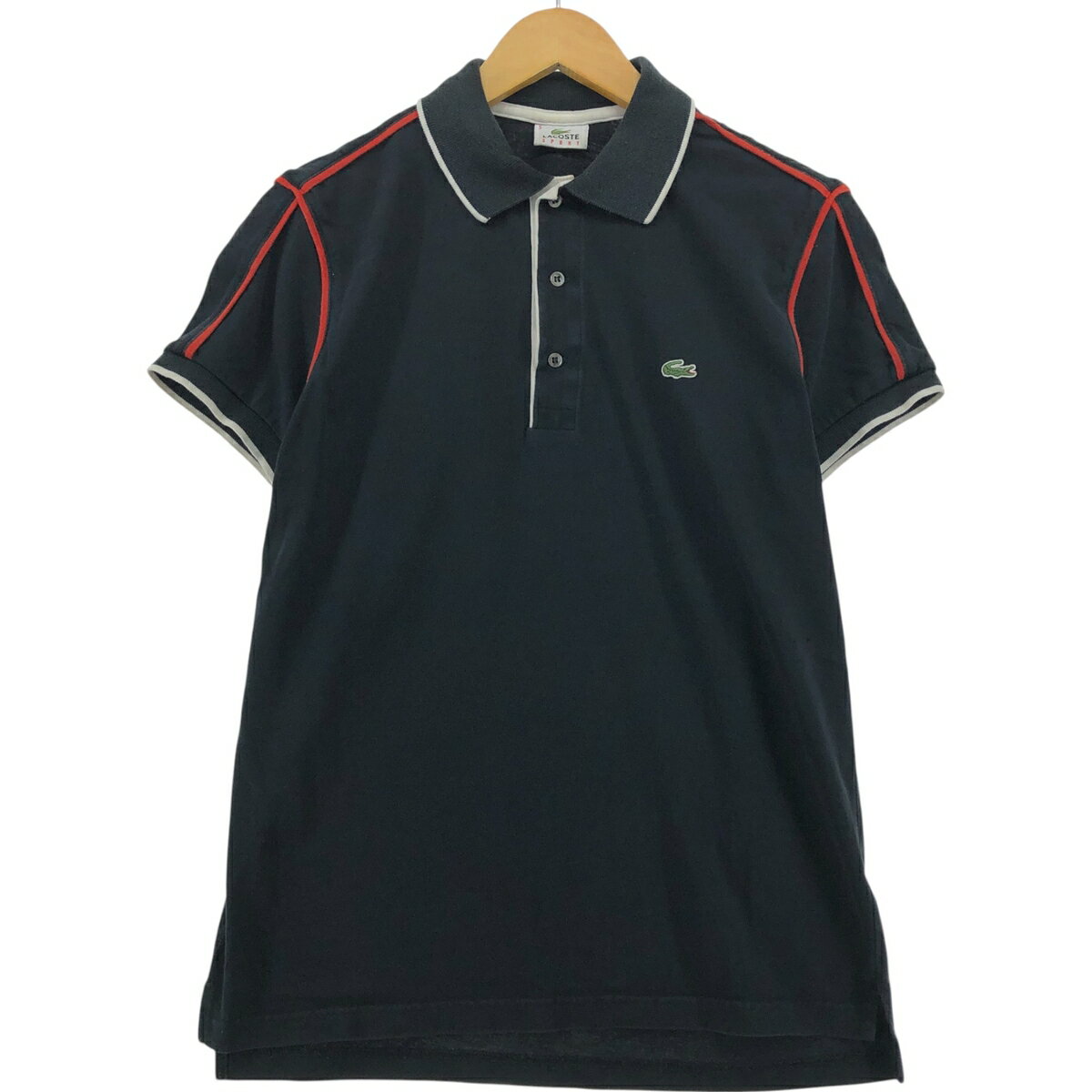 古着 ラコステ LACOSTE SPORT 半袖 ポロシャツ 3 レディースS相当 /eaa554838 【中古】 【250608】 【ADEL/アデル】