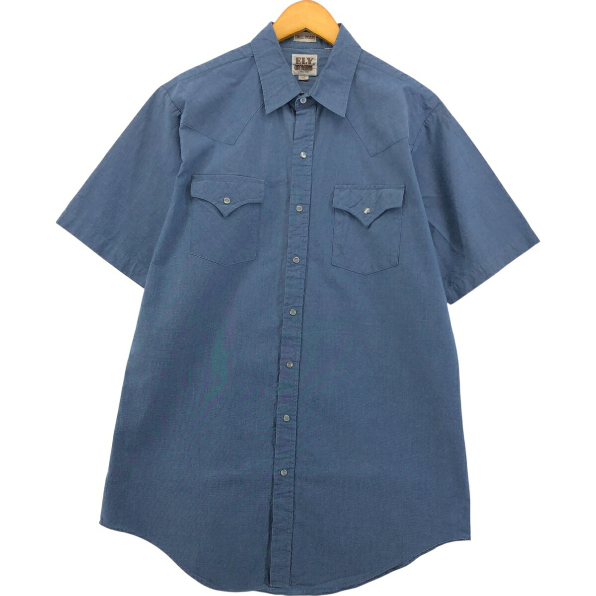 古着 ELY 半袖 ウエスタンシャツ メンズL相当 /eaa554922 【中古】 【250531】 【SS2603_30】