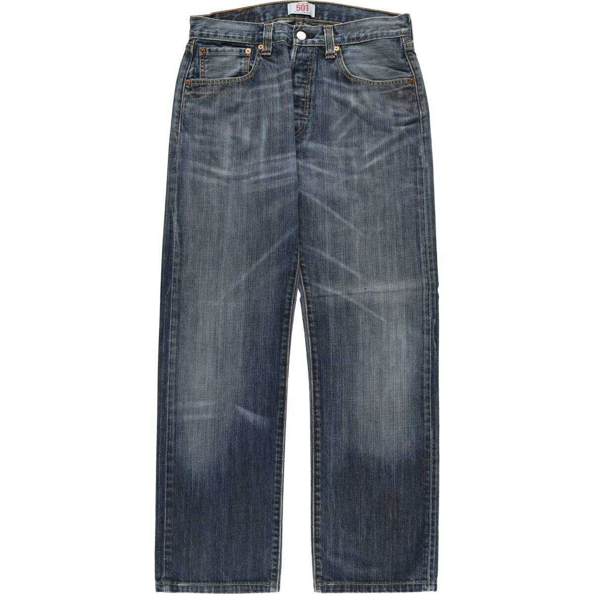 古着 リーバイス Levi's 501 STRAIGHT LEG BUTTON-FLY ユーロモデル ストレートデニムパンツ メンズw31相当 /eaa555017 【中古】 【250605】 【SS2603_30】