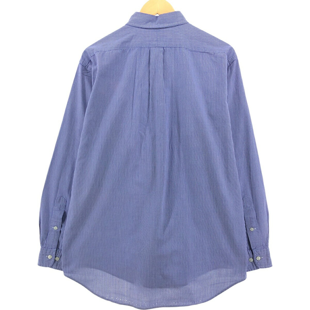 古着 ラルフローレン Ralph Lauren YARMOUTH ギンガムチェック 長袖 ボタンダウンチェックシャツ メンズL相当 /eaa555114 【中古】 【250606】