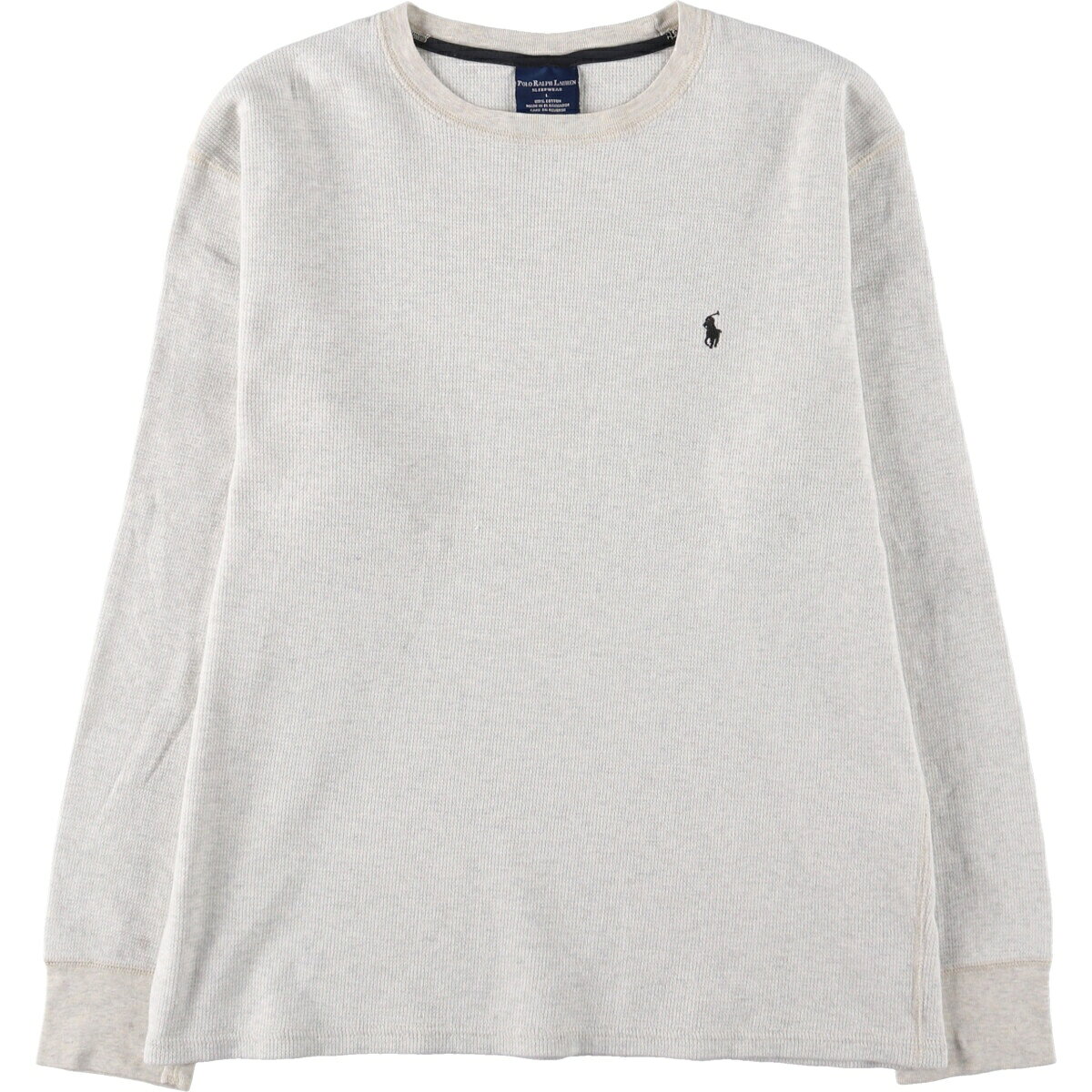 古着 ラルフローレン Ralph Lauren POLO RALPH LAUREN SLEEPWEAR サーマルロンT ハニカム メンズL相当 /eaa555253 【中古】 【250609】 【SS2603_10】