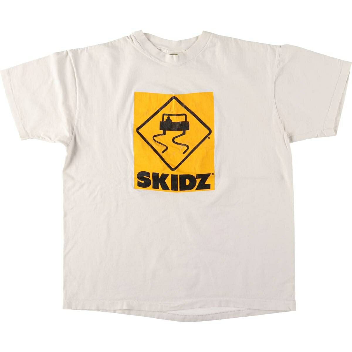 Rakuten - 古着 90'S SKIDZ 半袖 プリントTシャツ USA製 フリーサイズ相当 ヴィンテージ /eaa555258 【中古】 【250613】 【SS2606_10】