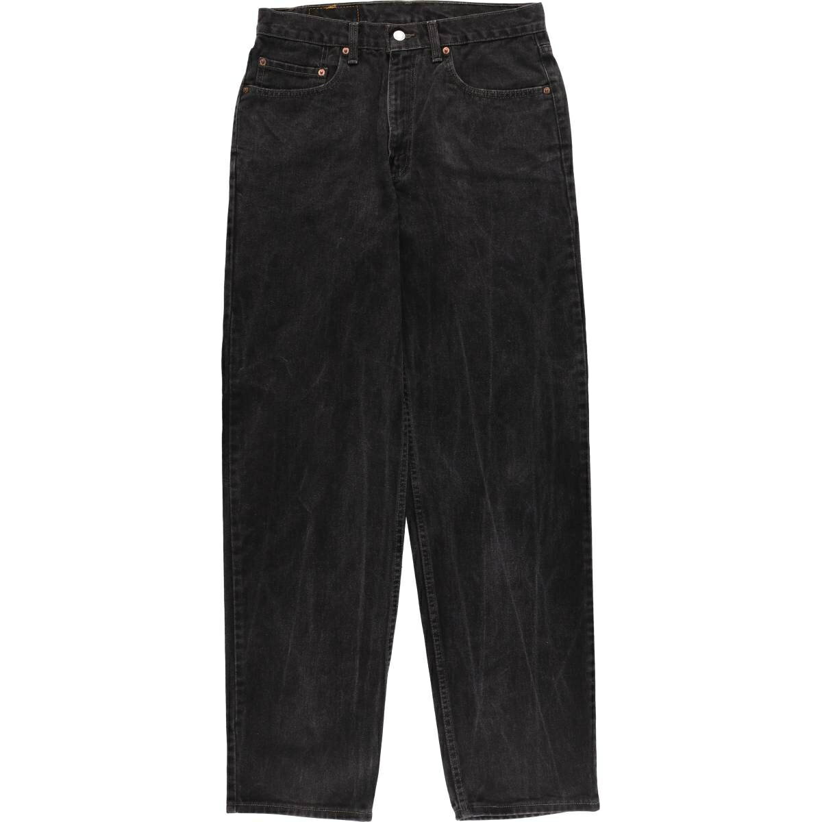 古着 リーバイス Levi's 550 ブラックデニム テーパードデニムパンツ メンズw32相当 /eaa555421 【中古】 【250609】 【SS2603_30】