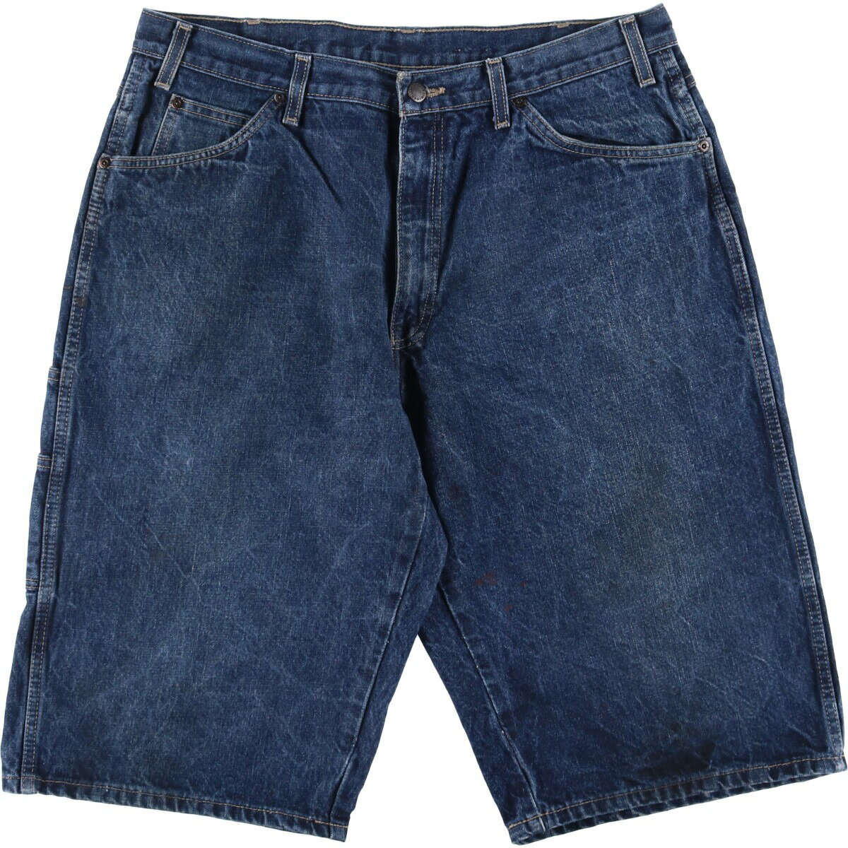 古着 ディッキーズ Dickies デニムショーツ ハーフパンツ メンズw36相当 /eaa555476 【中古】 【250609】 【SS2603_30】 ブルー系 春夏秋