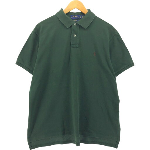 古着 ラルフローレン Ralph Lauren POLO RALPH LAUREN CUSTOM FIT 半袖 ポロシャツ メンズXL相当 /eaa555498 【中古】 【250612】