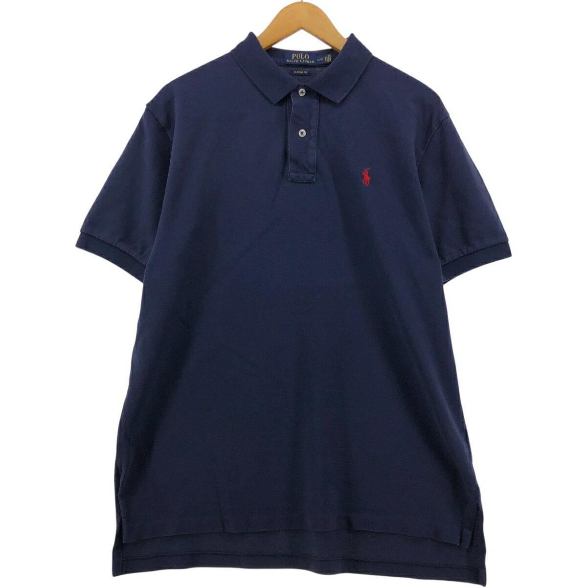商品詳細 ブランド・Ralph Lauren・ラルフローレン・ 特徴・半袖・レギュラーカラー・ モデル/形状・POLO RALPH LAUREN CLASSIC FIT・半袖 ポロシャツ・ 素材・コットン:100%・ 色・ネイビーブルー・ ...