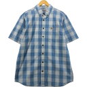 古着 カーハート Carhartt RELAXED FIT チェック柄 ボタンダウン 半袖 ワークシャツ メンズL相当 /eaa555750 【中古】 【250607】(4)