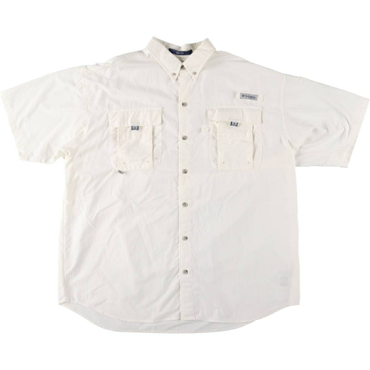 古着 コロンビア Columbia PFG OMNI-SHADE ボタンダウン 半袖 フィッシングシャツ メンズXL相当 /eaa555840 【中古】 【250612】 【SS2603_30】