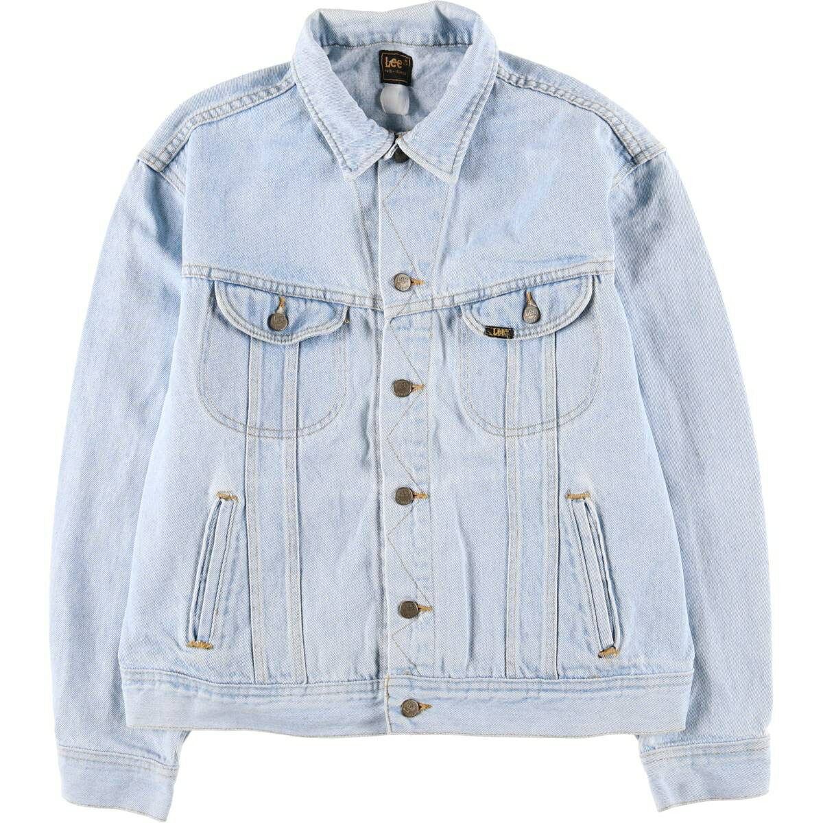古着 ~90'S リー Lee RIDERS ライダース デニムジャケット Gジャン メンズXL相当 ヴィンテージ /eaa555976 【中古】 【250612】 【SS2603_10】