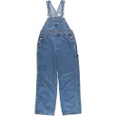 古着 JORDACHE デニムオーバーオール レディースXXL(w34)相当 /eaa556009 【中古】 【250614】 【Elulu/エルル】