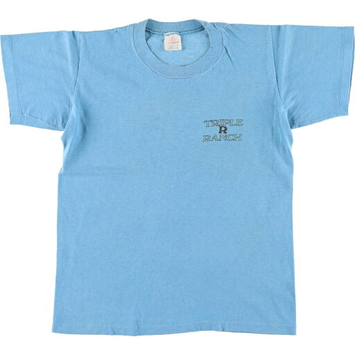 古着 70~80'S STEDMAN HI CRU プリントTシャツ USA製 レディースL相当 ヴィンテージ /eaa556017 【中古】 【250608】 【ADEL/アデル】