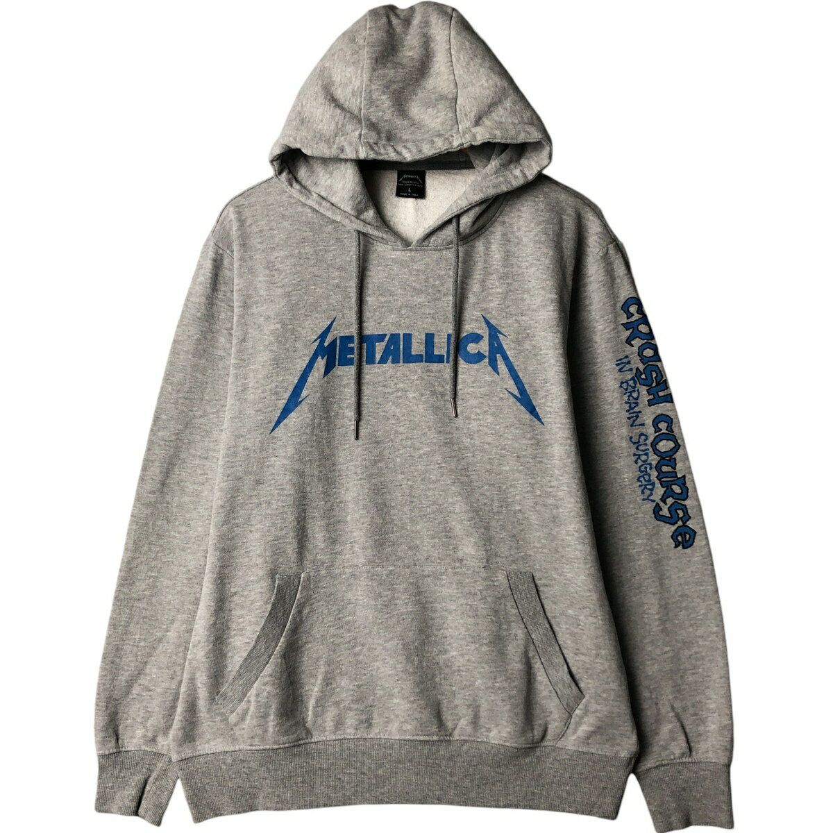 古着 METALLICA メタリカ ドクロ柄 スカル柄 バンド スウェットプルオーバーパーカー メンズL相当 /eaa556047 【中古】 【250721】 ...