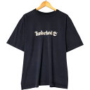 古着 ティンバーランド Timberland 半袖 ロゴTシャツ メンズL相当 /eaa556183 【中古】 【250619】