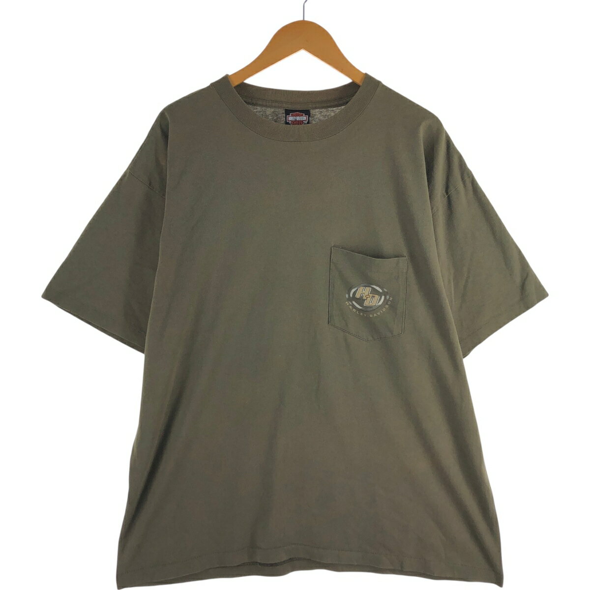 古着 90'S ハーレーダビッドソン モーターサイクル バイクTシャツ USA製 メンズXL相当 ヴィンテージ /eaa556193 【中古】 【250616】