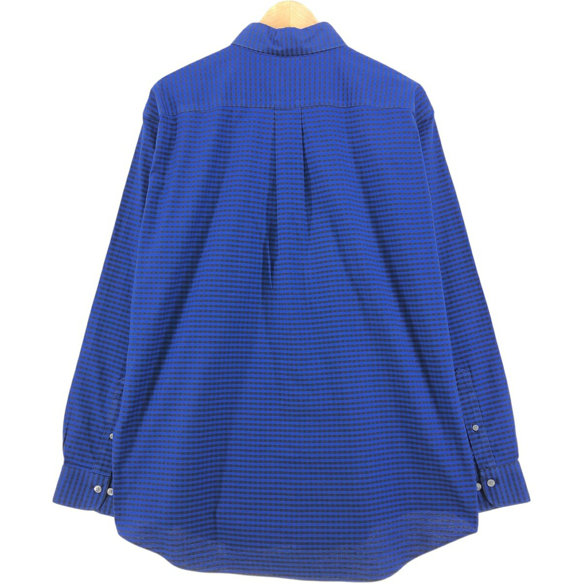 古着 ブルックスブラザーズ Brooks Brothers Madison 長袖 ボタンダウンチェックシャツ メンズL相当 /eaa556275 【中古】 【250615】