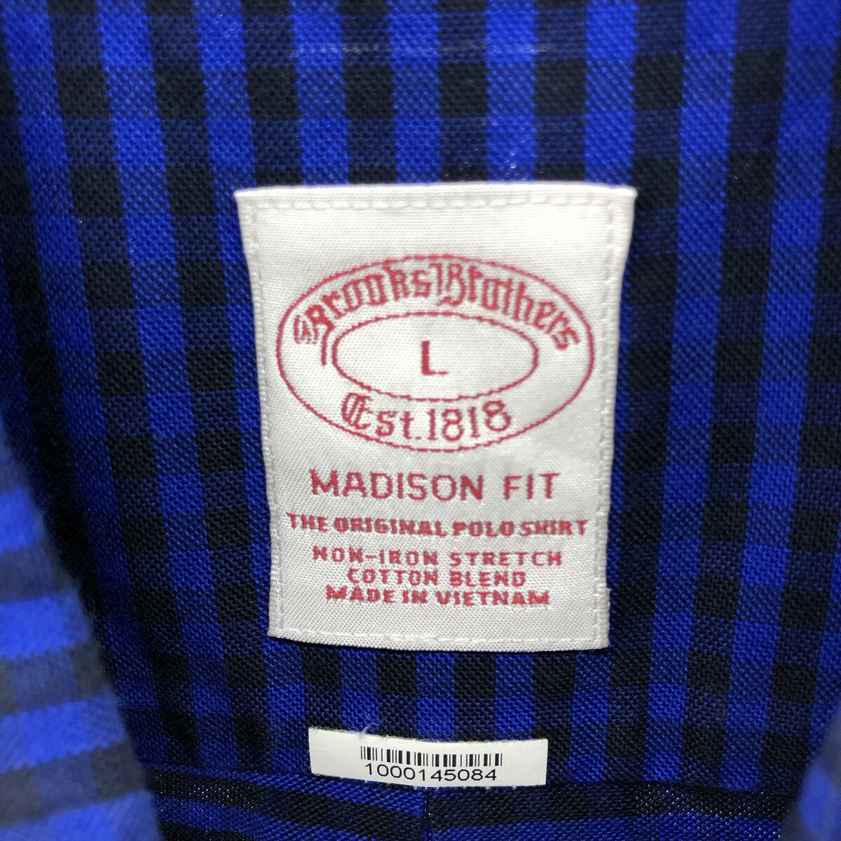 古着 ブルックスブラザーズ Brooks Brothers Madison 長袖 ボタンダウンチェックシャツ メンズL相当 /eaa556275 【中古】 【250615】